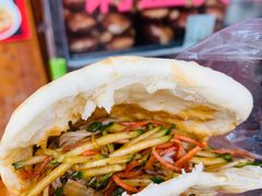 锅盔夹三丝-刘氏方酥锅盔(古城总店)