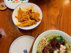 虾仁猪肝面-奎元馆.百年奎元.非遗传承(西湖边的解放路店)