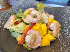 烤虾芒果沙拉-澳骄 Aussie Kitchen·手工披萨·西餐(国大店)