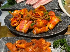秘制梅花肉-喝丢一只鞋·东北烤肉·烧烤·铜火锅(童卫路店)