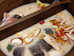 鲫鱼山泉原汤底-咕嘟草帽鱼·牛奶一样的鲜鱼汤(天鹅湖万达广场店)