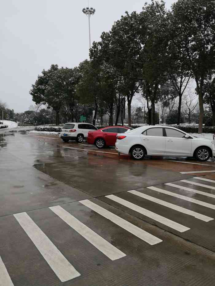 长荡湖服务区是扬溧高速上一个比较大的服务区.停车场区域也比较大.