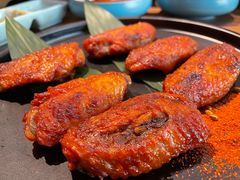 -明洞阿姨·韩式酱蟹烤肉·创意料理(三元桥店)