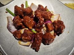 蒜香蜜汁排骨-绿茶餐厅(哈尔滨凯德店)