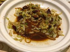 粉丝包菜煲-大鸭梨烤鸭(左家庄店)