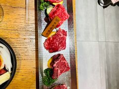 M9和牛长盛拼盘（湿式熟成）-赤坂亭·M9和牛烧肉·铁板烧(合肥万象城店)