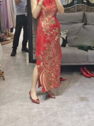 -伊莲妈妈装礼服旗袍高级定制