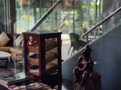 -深圳温德姆至尊酒店·大堂吧·户外花园