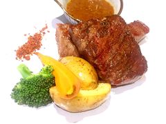 炭烤安格斯牛排-野萃山·潮汕厚果汁(十亩地店)