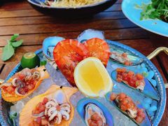 海鲜拼盘-海角轩·三亚文华东方酒店