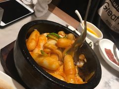 石锅芝士年糕-韩宫宴烤肉·料理(苏州中心店)