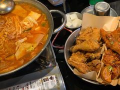 部队火锅-富乐满韩国正宗炸鸡韩国料理(虹泉路店)