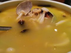 菌菇花蛤汤-福海居烤鸭店(鸟巢店)