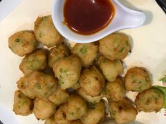 香芹鲜虾球-双合园·海鲜水饺青岛菜(万佳广场店)