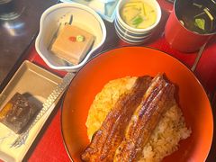 鳗鱼丼半尾菊御膳-料亭菊水楼