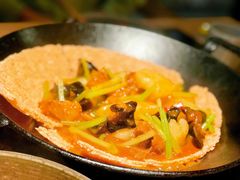 一个锅巴和时蔬-薇酌饮·陕西菜(南门外店)