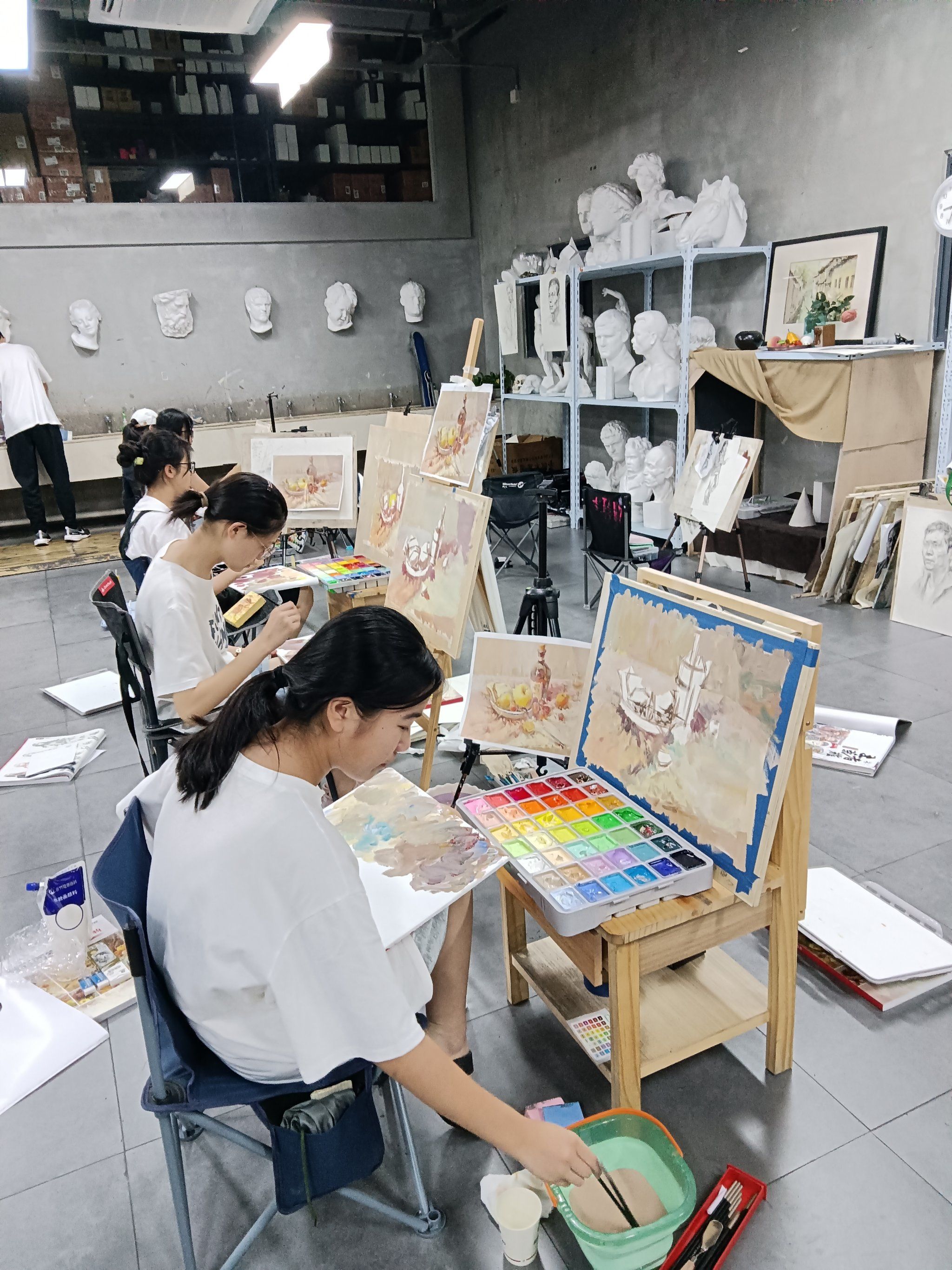 精彩画室 一起学画画 美术中高考 素描