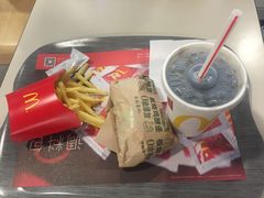 板烧鸡腿堡套餐-麦当劳(百利广场店)