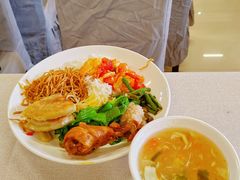 鸡腿饭-河南理工大学学苑餐厅(春秋大道店)