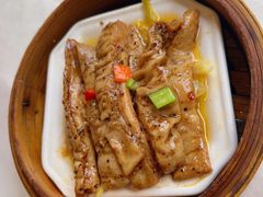 味菜蒸肠头-万山楼海鲜酒家·二十三年老字号