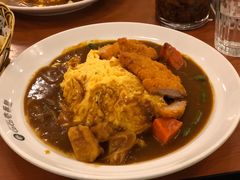 炸猪排咖喱蛋包饭-COCO壱番屋(北京平安国际金融中心店)