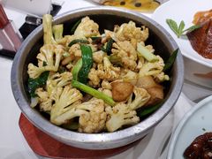 小炒有机菜花-惠丰堂饭庄·烤鸭·京味菜(民族大学店)