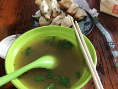 牛肉粉丝汤-胡记锅贴·沪上游子老鸭粉丝汤(太原路店)
