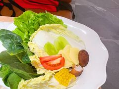 蔬菜拼盘-左庭右院鲜牛肉火锅(环球港店)