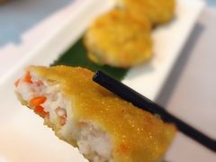 脆皮墨鱼饼-粤财皇冠假日酒店·彩华轩中餐厅