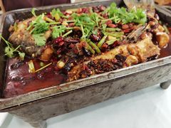 蒜香烤鱼-孟记粥铺·家常菜·烧烤·粥(亚运村店)