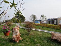 阳春三月的龙湖东院特色民宿农庄-龙湖东院农庄(乡间小路店)