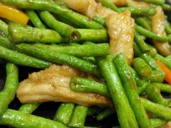 虾酱豆角者猪青柳-金汇景海鲜酒家