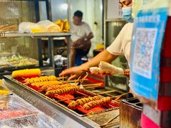 自助取餐区-小魏哥果仁烤面筋