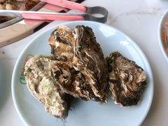 蒸生蚝-绿岛港轩海鲜烤肉涮锅自助餐厅