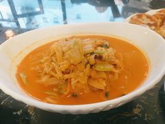 海鲜辣汤面-桃园中华料理炸酱面(燕儿岛路店)