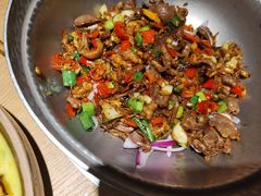 土家锅气爆鸡杂-吃饭皇帝大土家民族菜(正大广场店)