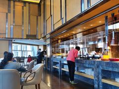 自助取餐区-君悦大酒店行政酒廊