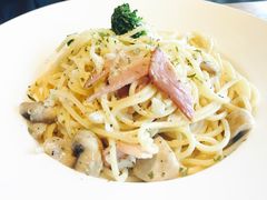 奶油蘑菇意面-3W咖啡(国家软件园店)