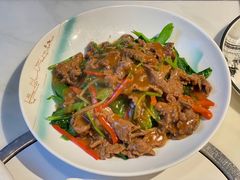 芥兰炒牛肉-潮人姐妹轩(海宁路店)