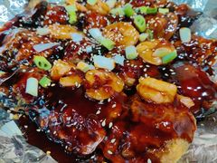 泰汁过桥茄-龙香居海鲜浑锅家常菜·特色驴肉