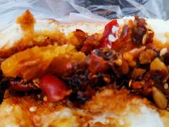 -清真马乐贝腊牛肉蛋黄菜夹馍(马蓉洒金桥店)