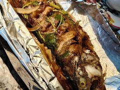 酱烤活鲈鱼-新白鹿餐厅(松江开元地中海店)