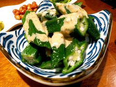 拌秋葵-热血兄弟·炭火烤肉(融侨中心店)