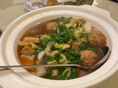 青菜烧肉圆-吉事利茶餐厅