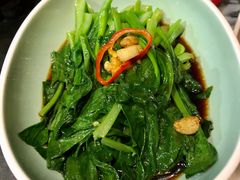 白灼广东菜心-西安饭庄·非遗陕菜(钟楼店)