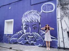 -槟城街头艺术街区