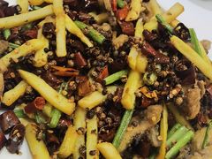 干煸鱿鱼-老邻居饭店(华昌道店)