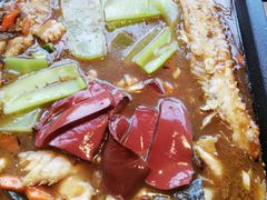 -探鱼·鲜青椒爽麻烤鱼(天河优托邦店)