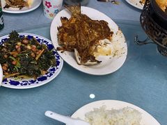 -北京龙庆四季香农家饭庄·灶台鱼·碳烤虹鳟鱼(龙庆峡店)