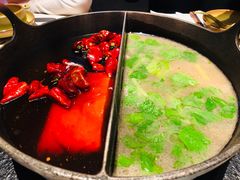 四季草本鸳鸯锅-盡膳口福跷脚牛肉火锅(北美新天地店)